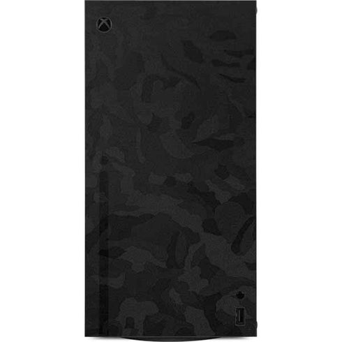 Black Shadow Camo XBox Series X Digital Edition Console Skin